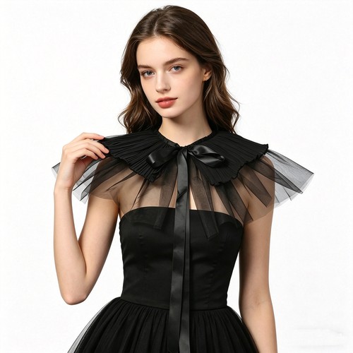 Women ruffle collar - women's,