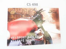 Depliant Brochure Guzzi V11