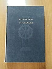 Eligio Perucca DIZIONARIO D'INGEGNERIA opera completa in 5 volumi UTET 1951