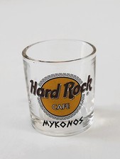 Bicchierino Liquore Hard Rock Café Tumblr Mykonos Grecia DA COLLEZIONE ANNI 80