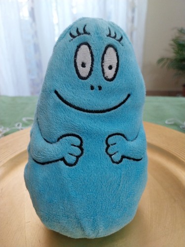 Peluche barbapapa azzurro - peluche, barbapapa'