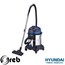Bidone aspiratutto polvere liquidi hyundai inox 1200w 20 litri Hyundai 45020