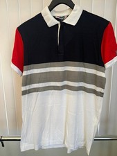 Polo uomo FILA blu/bianco