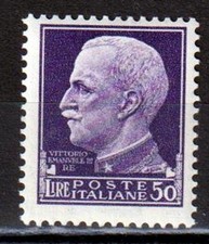 REGNO 1929 1932 serie IMPERIALE 50 LIRE MLH