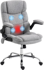 Sedia Da Ufficio Massaggiante 4 Punti Vibrante Con Funzione Dondolo E Riscaldata