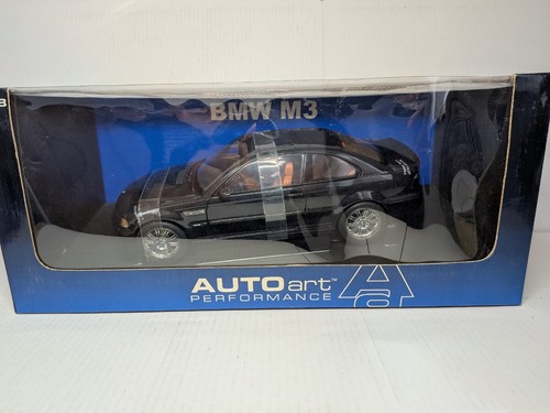 Autoart bmw e46 nero - m3,