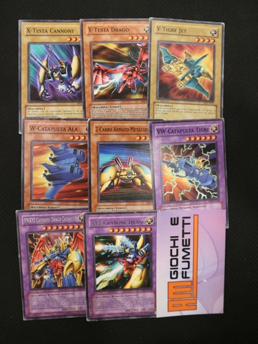 Lotto carte xyz mostri - carte,