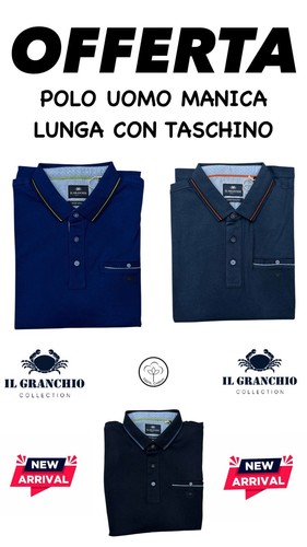 Maglia polo uomo manica - maglia,