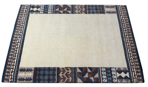 Tappeto 100 lana beige - 100%,