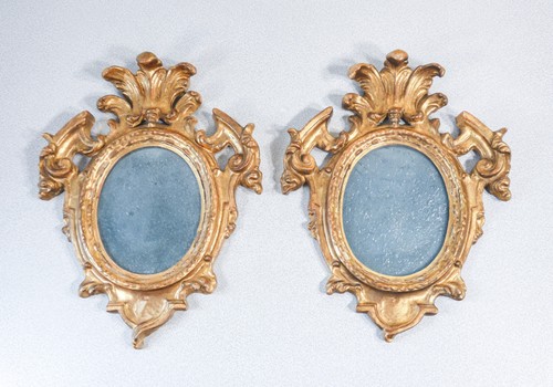 specchi antichi coppia