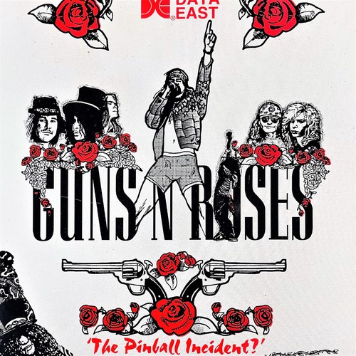 Data east guns - roses, flipper