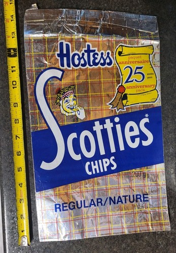 1979 scotties hostess chip bag - 1979,