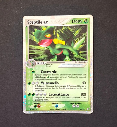 Pokemon sceptile 95 team - sceptile, ex