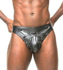 Jockstrap En Cuir Pour Homme