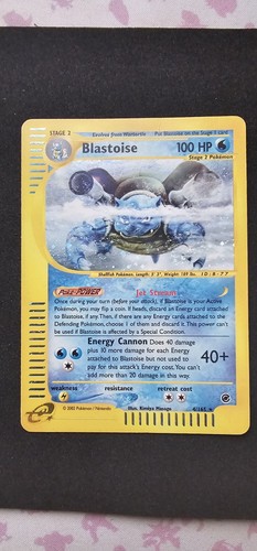 Pokémon tcg blastoise holo - pokémon,