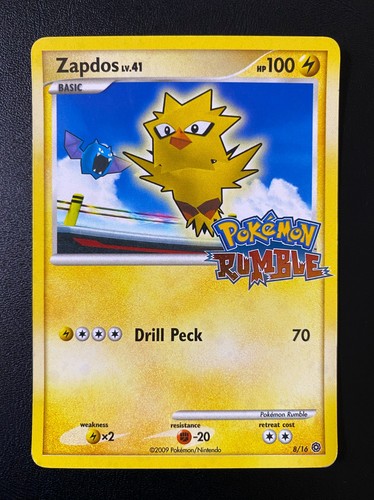 Pokemon zapdos holo rare - zapdos,