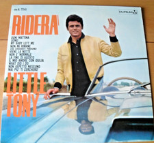 Little Tony     Riderà       Lp  33 giri