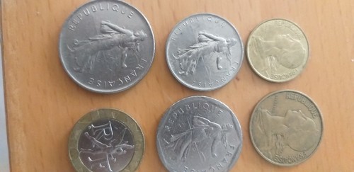Lotto monete francesi - monete, da