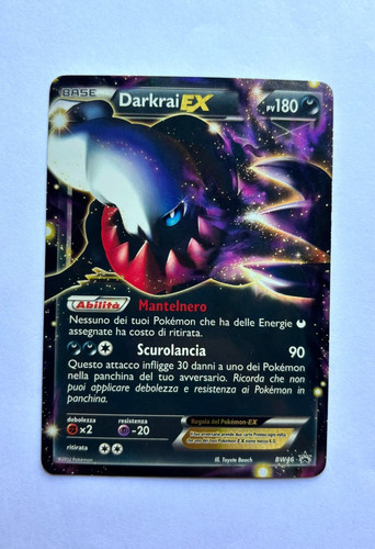 Carta pokémon darkrai bw46 - darkrai, ex