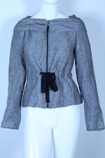 ZARA GIACCA JACKET DONNA GRIGIA TG SIZE M