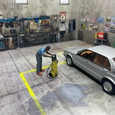Garage Diorama Auto Lavaggio