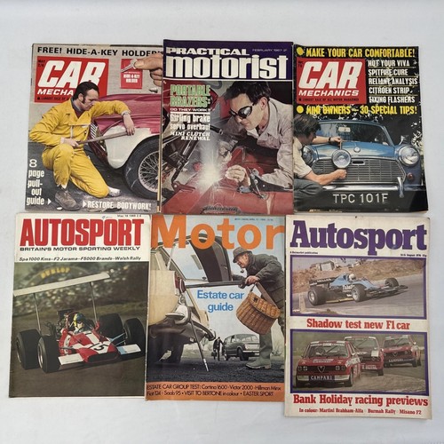 Vintage car magazine bundle - vintage,