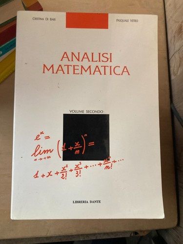 Analisi matematica cristina - analisi,
