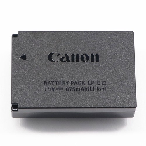 Original canon e12 - canon, battery