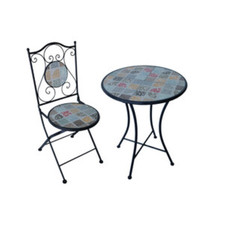 Set Tavolo Tondo Mosaico C/2