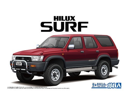 Kit modellino surf scala - modellino, 1:24