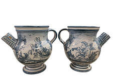 Coppia antichi vasi orcioli da