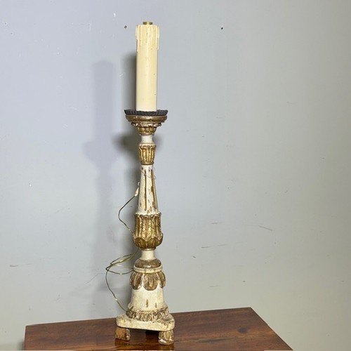 Antico candelabro legno - antico,