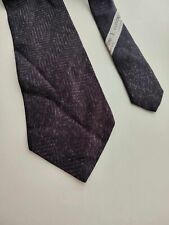 CRAVATTA VALENTINO VERO VINTAGE IN SETA UOMO REINE SEIDE KRAWATTE