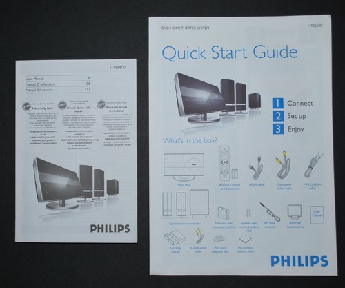 Philips hts6600 sistema - philips, hts6600/37