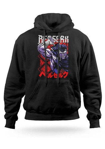 Felpa con cappuccio berserk - cappuccio,