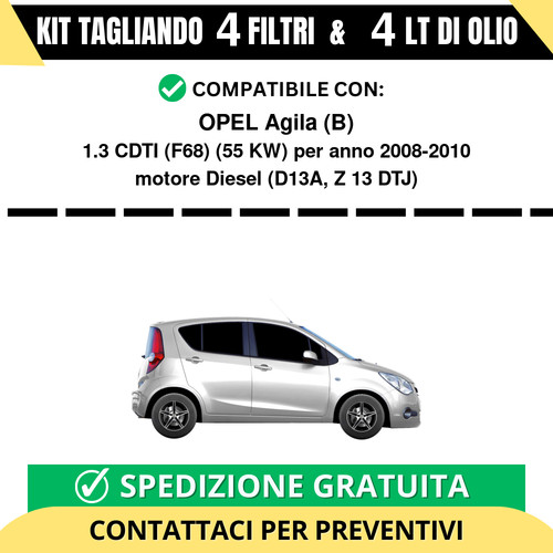 Tagliando per opel - per, (b)