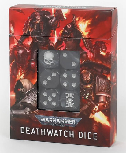 Confezione dadi 40k deathwatch - confezione,
