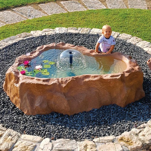 Laghetto giardino vetroresina