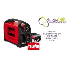 816123 SALDATRICE SUPERIOR TIG 311 DC-HF/LIFT 230-400V + ACC. TELWIN