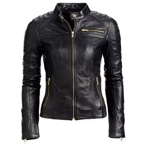 Giacca motociclista slim fit - motociclista,