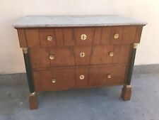 Cassettone Epoca Impero 1805/15  Lastronato In Noce