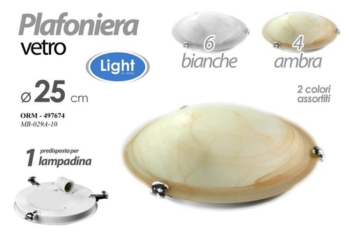 Plafoniera applique tonda - tonda, da