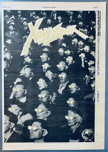 Ray spex 1978 poster - spex,