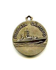 medaglia in AG  FREGATA CANOPO