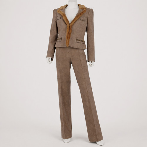 Blumarine pantalone tuta - tuta, tweed