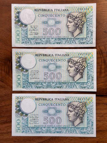 Italy complete set - set, 500