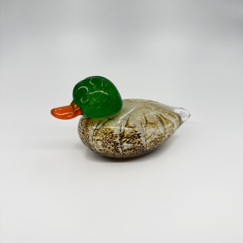 Statuina anatra soffiata - , a