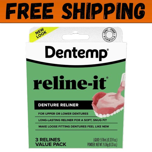 Dentemp dentire reline - dentemp, kit