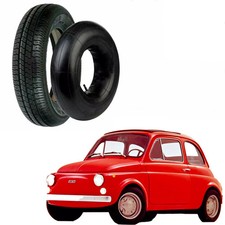 4 X Pneumatici 125 R12 63S VEERUBBER V313 FIAT 500 EPOCA + 4 CAMERE D'ARIA 2025