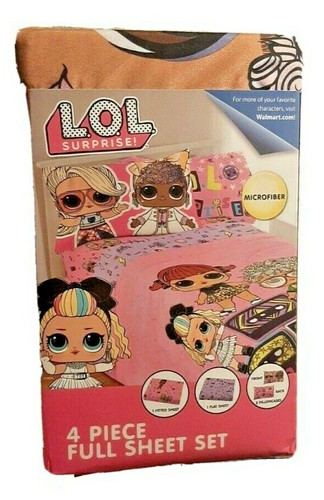Sorpresa set lenzuola - l.o.l.,